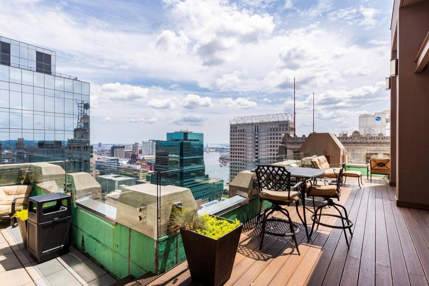 Luxury Inner Harbor Apartment Baltimore Buitenkant foto